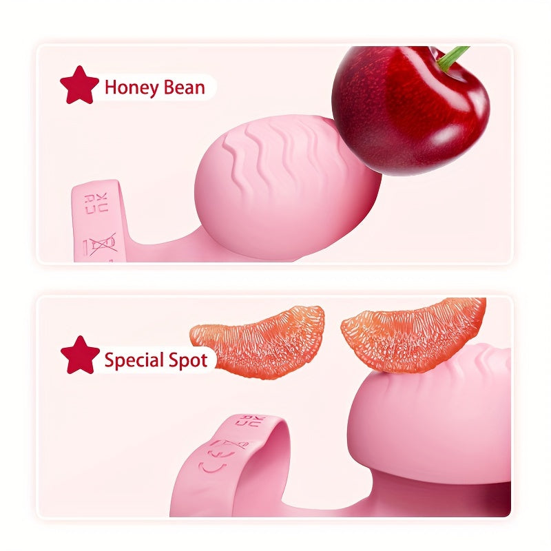 1pc Couples, Intimate Partners of the Foreplay, Increase the Fun; Double Finger Vibrator, Powerful Motor to Bring Strong Vibration, Used to Stimulate Multiple Parts Private, Nipple and So on; for Women or Couples, Dildo, Vibr