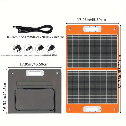 Solar Generator With Solar Panel Included, Flashfish 150W Portable Power Station+60W Solar Panel, 2 X 150W AC Outlets, 166Wh/45000mAh Backup Power Emergency Power Supply For Home Blackout/RV/Camping
