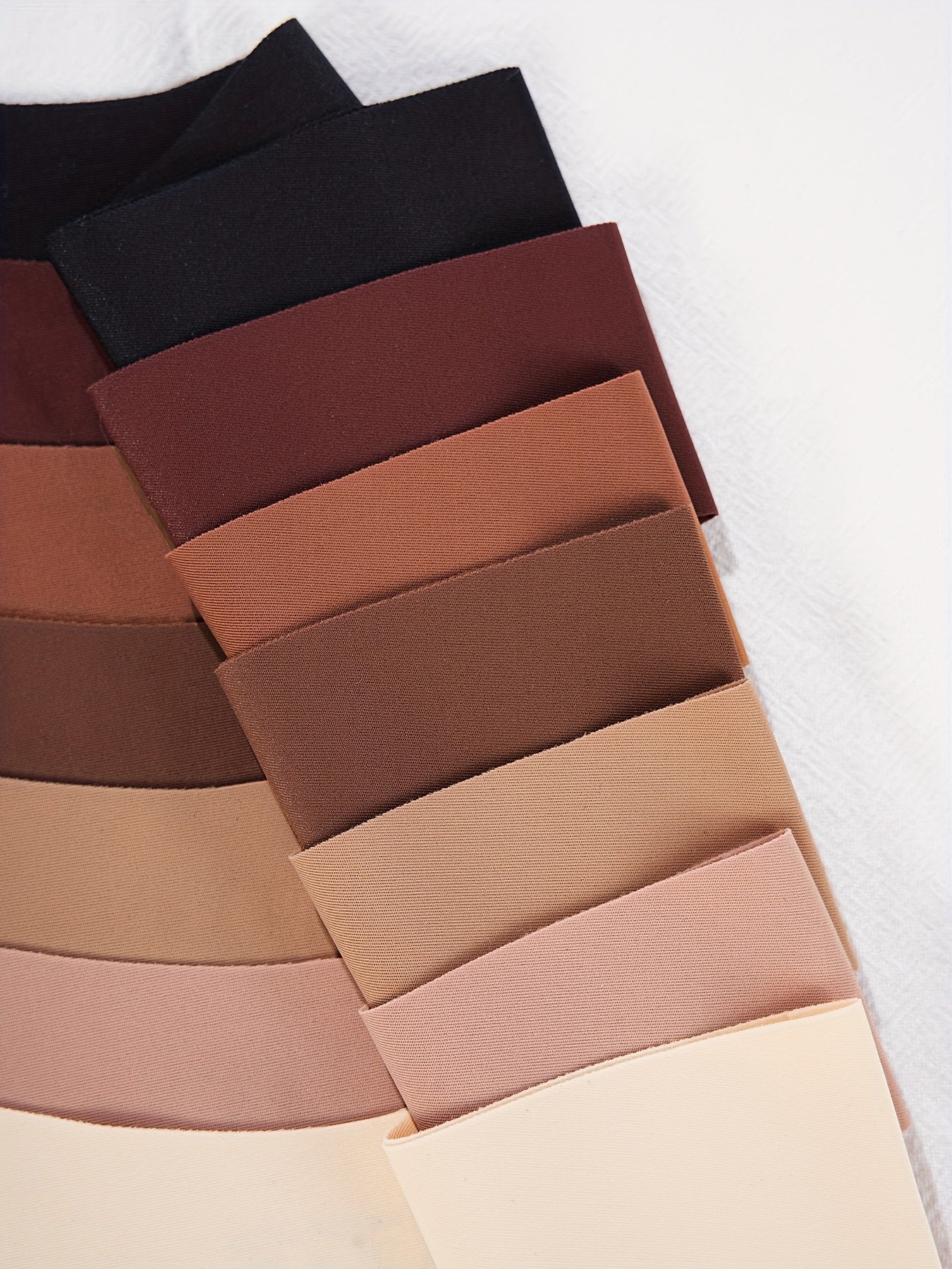 7pcs Seamless Solid Thongs, Soft & Comfy Stretchy Intimates Panties, Women's Lingerie & Underwear