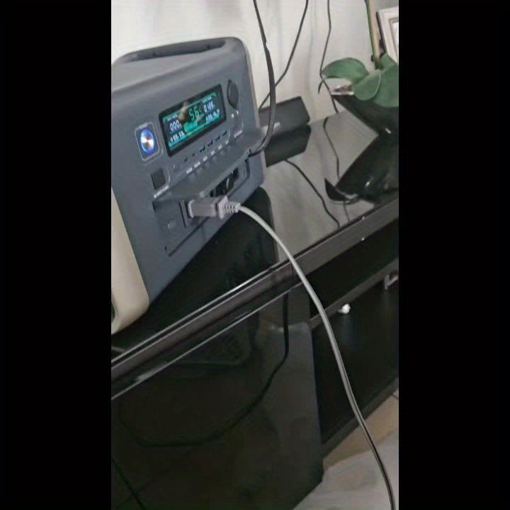 999Wh Portable Power Station Solar Generator, (with/without Solar Panel), High-capacity Lithium Battery Pack, With AC Output, DC USB-USB-C Interface, LED Light, Suitable For Outdoor, Camping, Road Travel, CPAP, Hurricane Emer