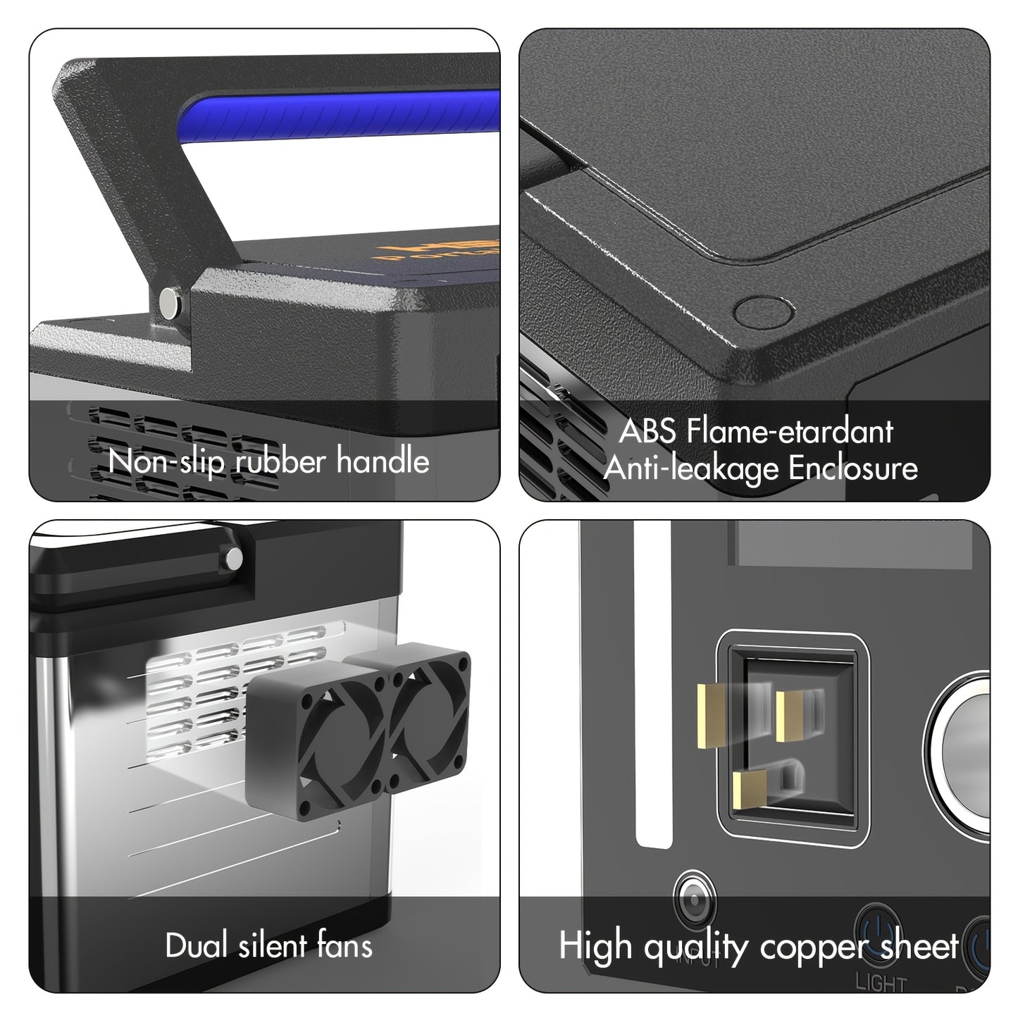 700W 577WH Solar Generator Watt Portable Power Station LiFePO4 Battery, With 120V AC Socket, Portable Generator, Used For Home Backup, Emergency, Outdoor