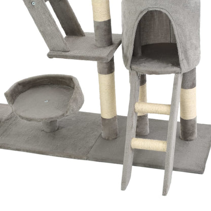 Cat Tree with Sisal Scratching Posts 230 - 250 cm