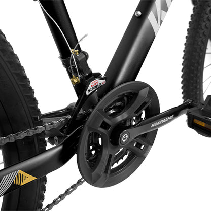 A26251 26-Inch Mountain Bike For Adults And Teenagers, High Carbon Steel Frame, Front And Rear Mechanical Disc Brakes, 21-Speed Gear System, 26x2.125 Tires