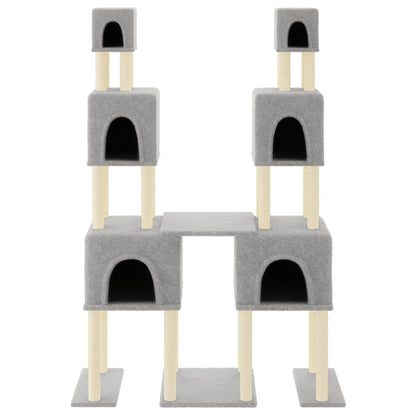 Cat Tree with Sisal Scratching Posts 199 cm