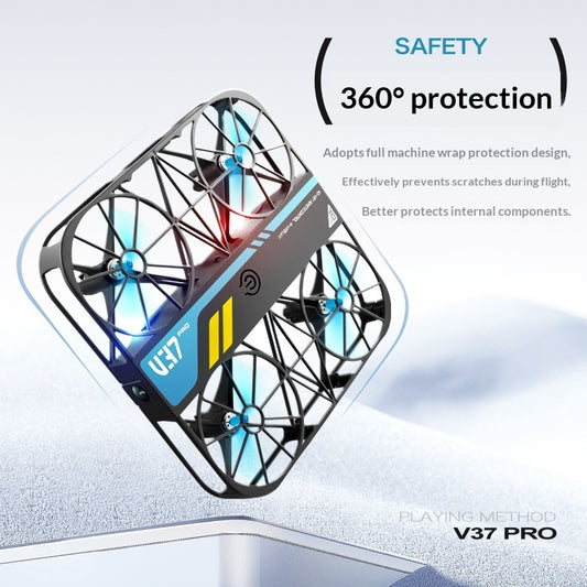 Cross-border V37 Grid Full-Protection Pocket Mini Drone