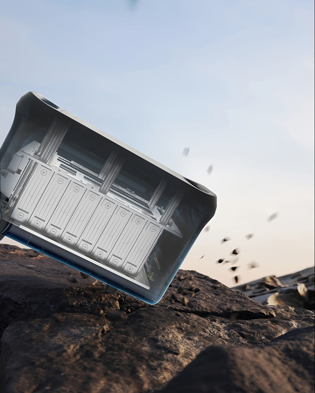 Advanced 3000W/1000W Solar Generator with Smart APP & Frequency Tracking - 1.6Hr Rapid Charge, LiFePO4 Battery for 10-Year Service, 30dB Ultra-Quiet Portable Power