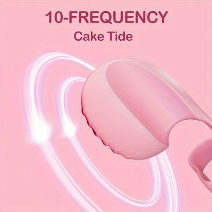 1pc Couples, Intimate Partners of the Foreplay, Increase the Fun; Double Finger Vibrator, Powerful Motor to Bring Strong Vibration, Used to Stimulate Multiple Parts Private, Nipple and So on; for Women or Couples, Dildo, Vibr