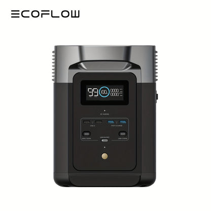 950Wh EF ECOFLOW Portable Power Station DELTA 2, LiFePO4 (LFP) Battery, Fast Charging, Solar Generator (Solar Panel Optional) For Home Backup Power, Camping & RVs