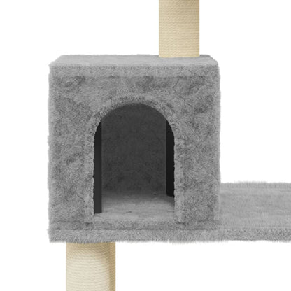 Cat Tree with Sisal Scratching Posts 147 cm